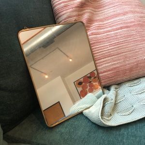 Urban Outfitters Gold mirror 8x10